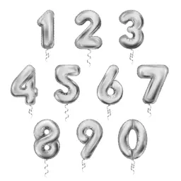 Helium Foil Number Balloon